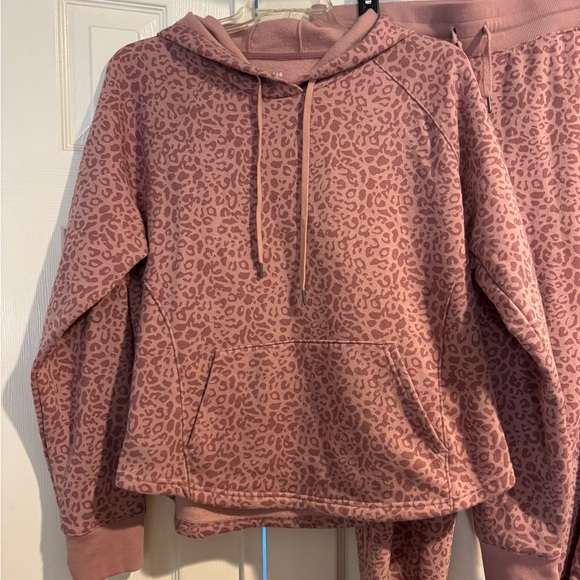 Tek Gear Pink Leopard fleece set - Picture 2 of 12